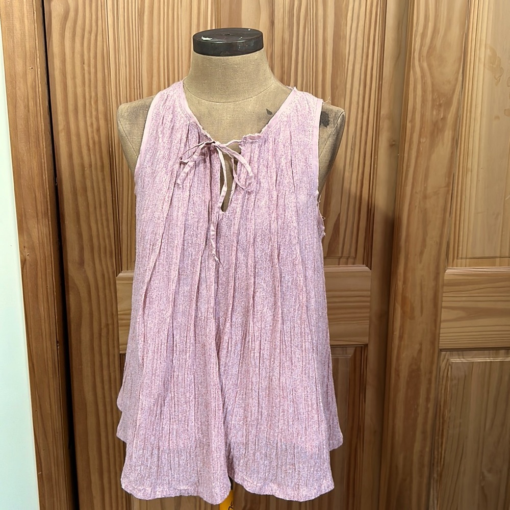 MEADOW RUE SLEEVELESS SWING TOP SMALL worn once